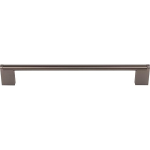 Top Knobs M2447 Princetonian Bar Pull 8 13/16 Inch CC Ash Gray